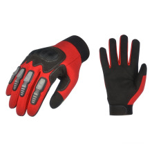 Synthetic leather Palm Ottoman Back TPU Knuckle Anti-impact Mechanic Tooling Gloves